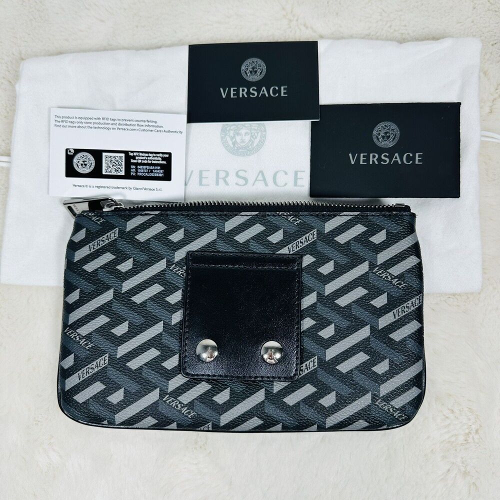 NEW Versace La Greca Rectangular Modular Small Wa… - image 6